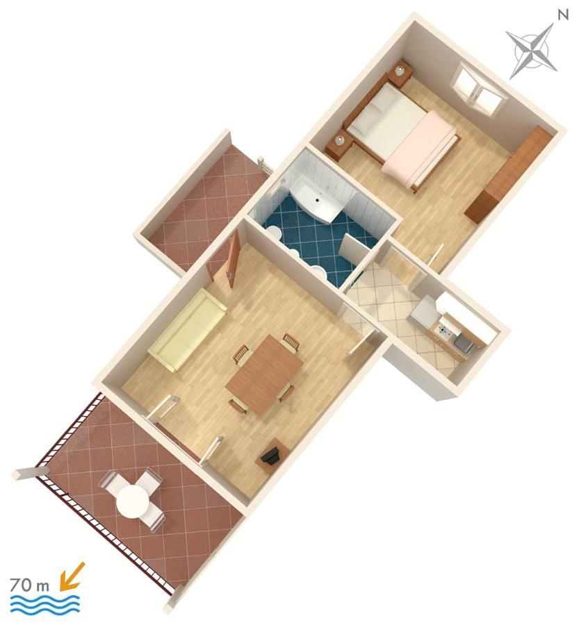 Apartments By The Sea Orebic, Peljesac - 269 מראה חיצוני תמונה