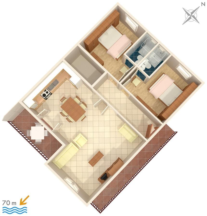 Apartments By The Sea Orebic, Peljesac - 269 מראה חיצוני תמונה
